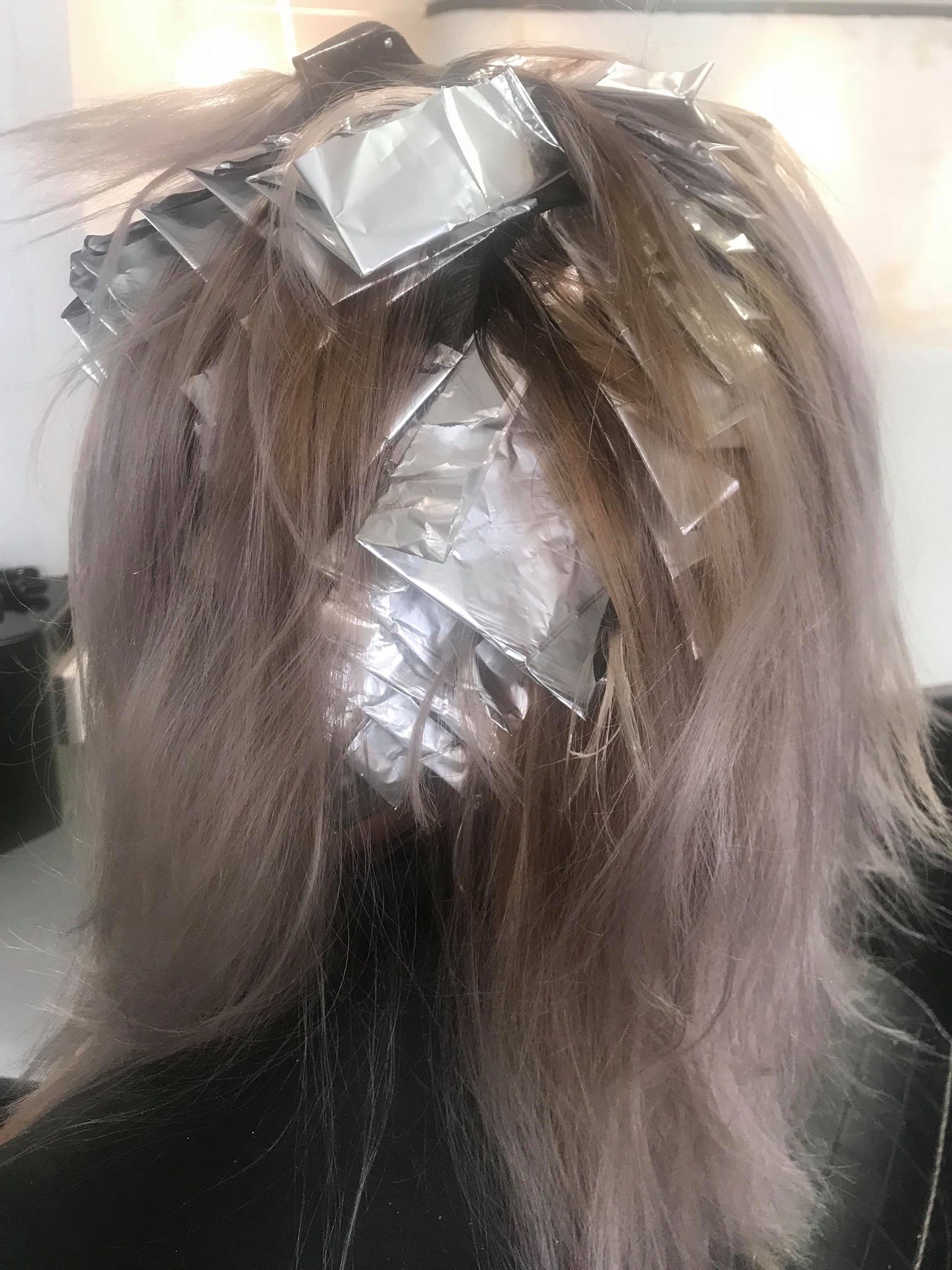 Foils To Scalp Bleach Becky B Hair Salon